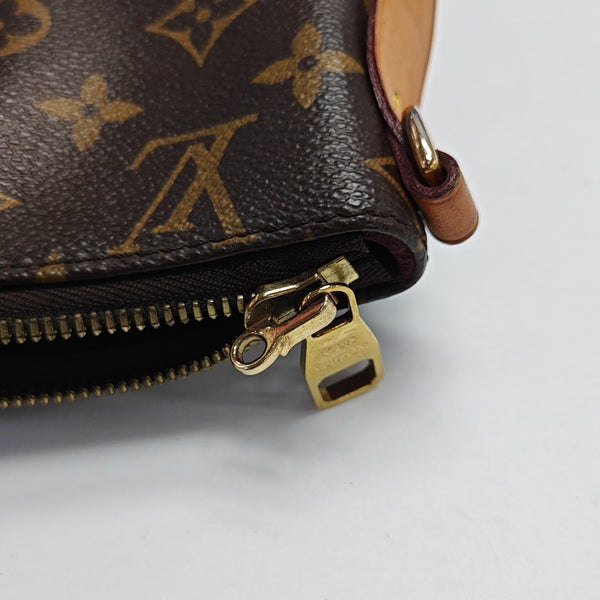 ESTRELA Monogram Coated Canvas Brown