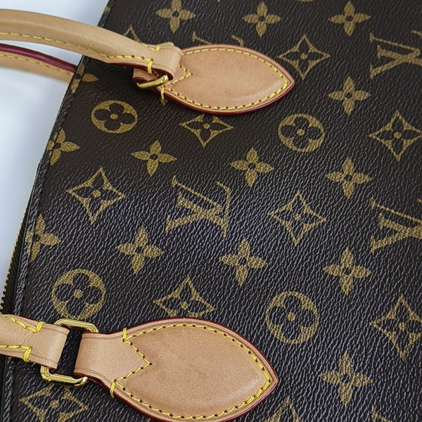 BOETIE MM Monogram Coated Canvas Brown