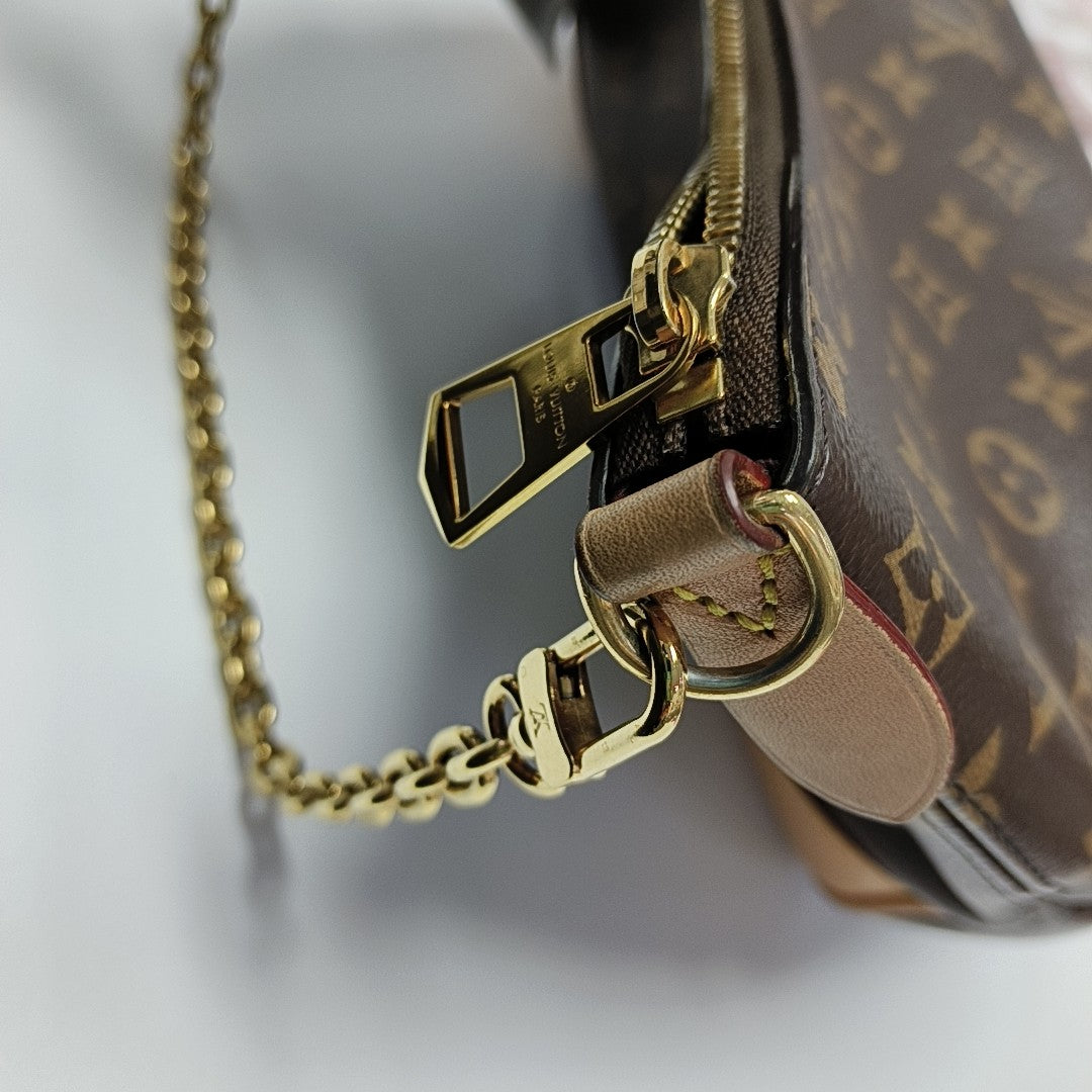 BOULOGNE Monogram Coated Canvas Brown