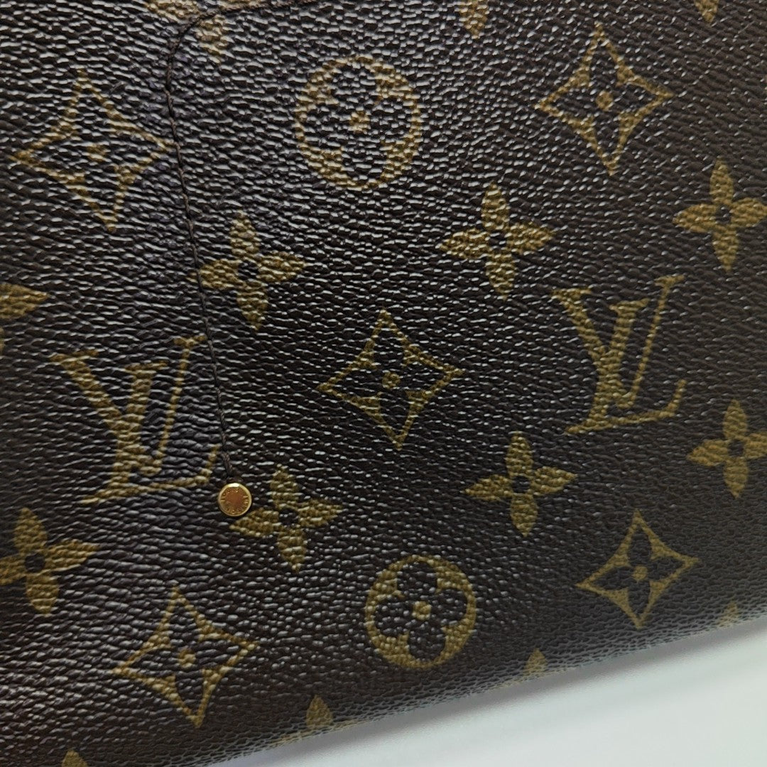 FAVORITE MM Monogram Coated Canvas Brown