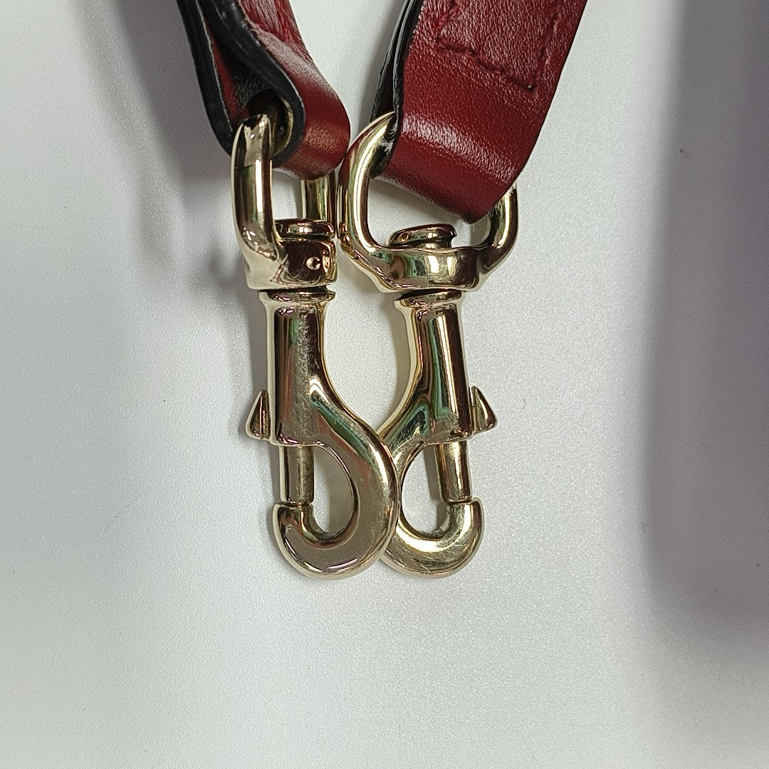 Microguccissima Monogram Calfskin Red