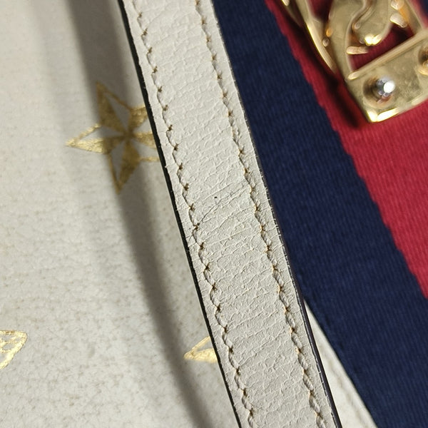 Sylvie Small Calfskin White