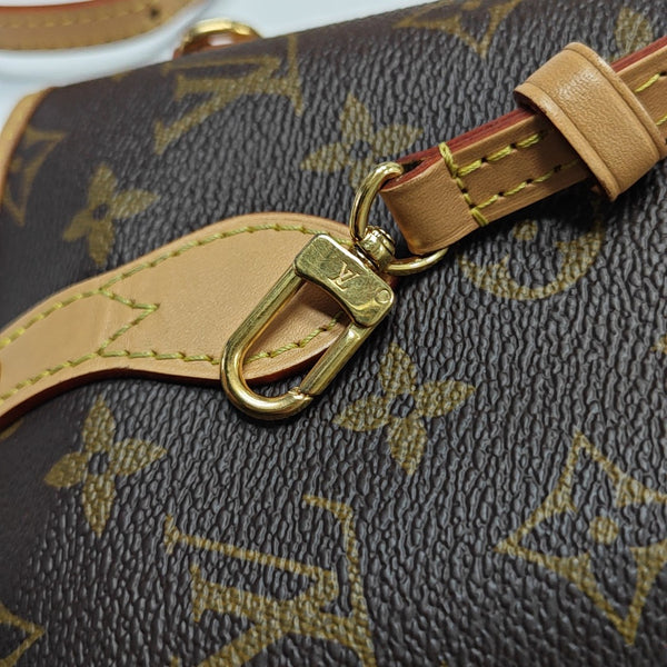 FOLD ME Monogram Coated Canvas Brown