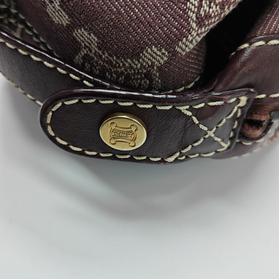 Canvas Top Handle Bag Purple