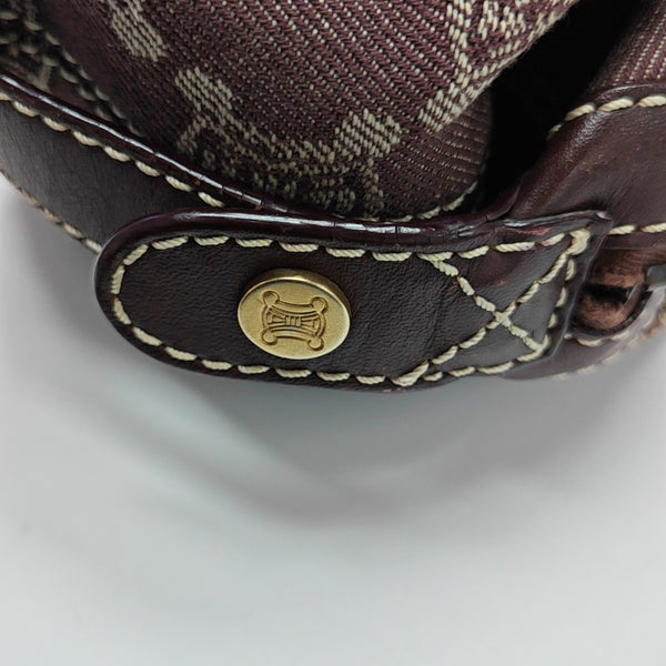 Canvas Top Handle Bag Purple