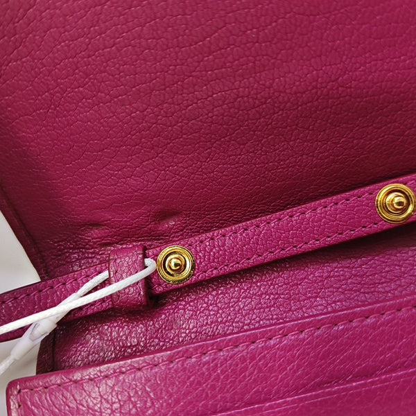 Calfskin Shoulder Bag Red