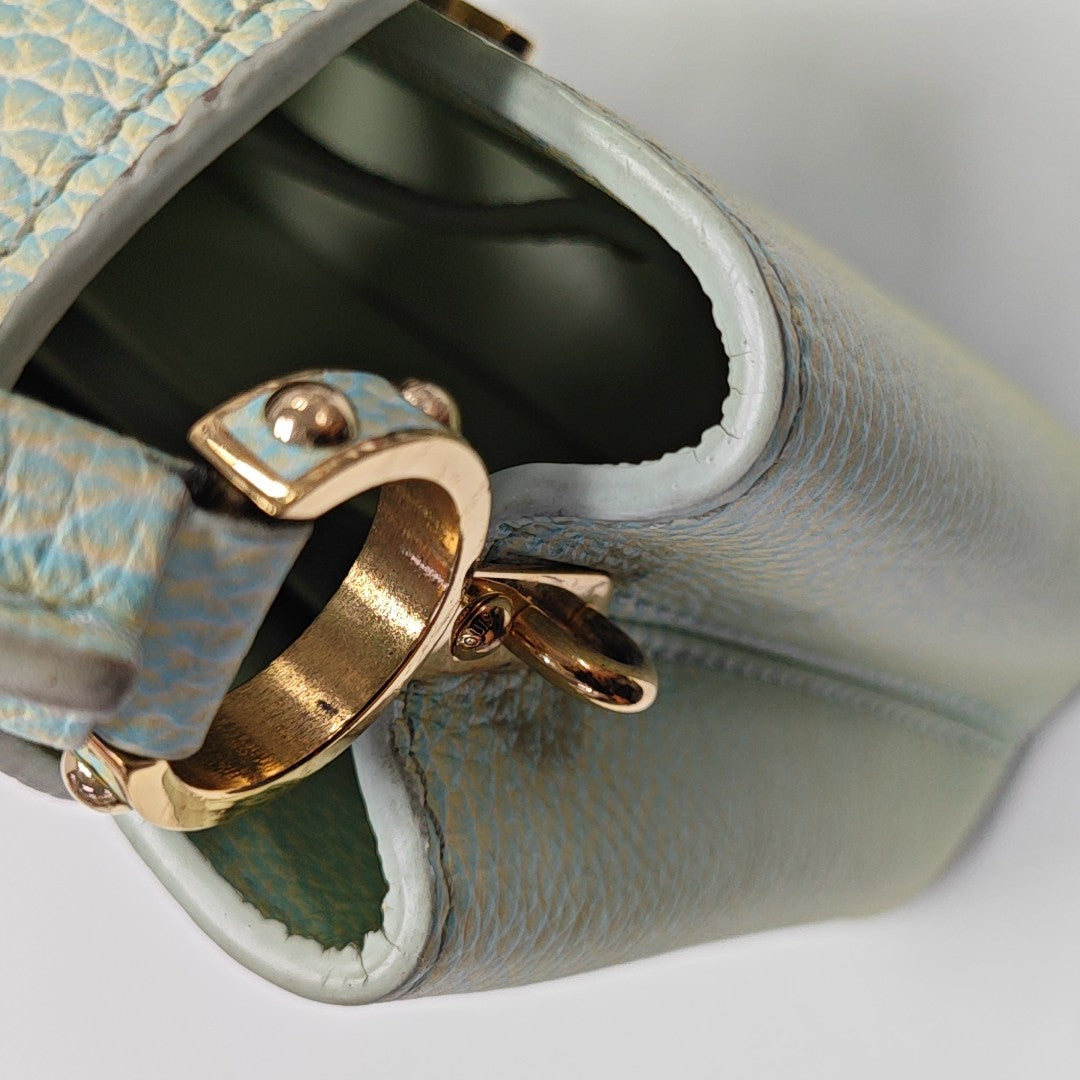CAPUCINES Mini Calfskin Green