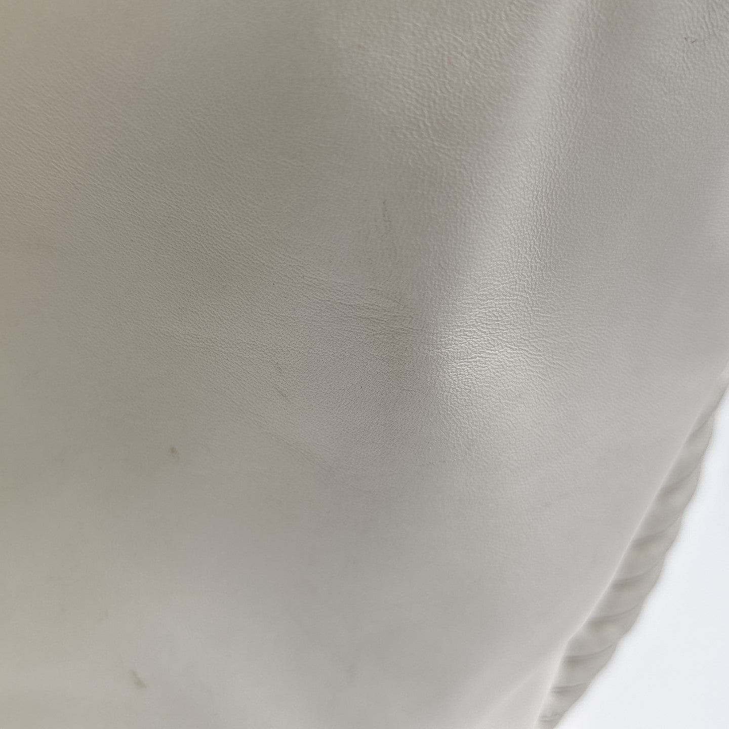 Calfskin Top Handle Bag White