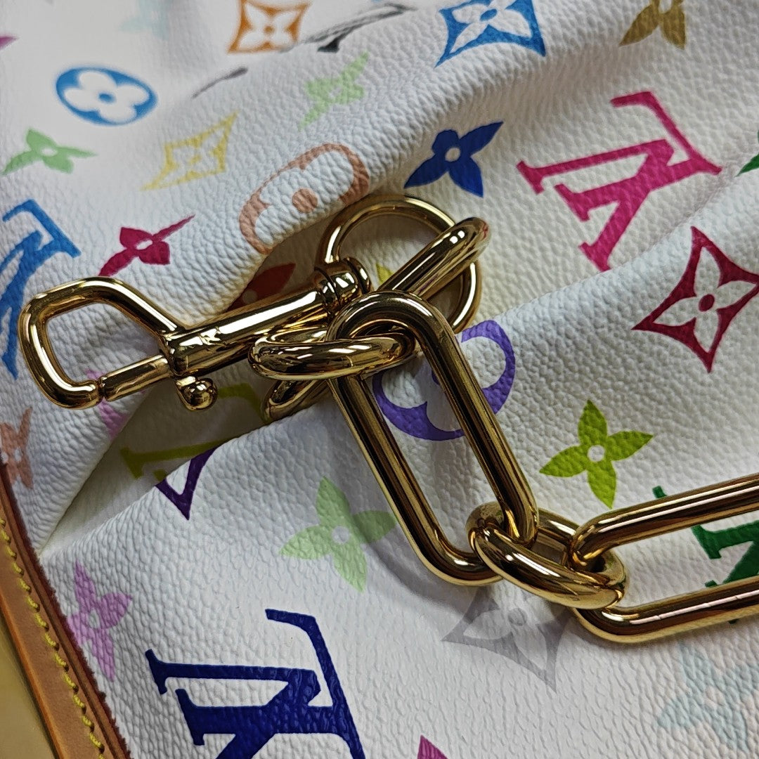 LV × TM JUDY Monogram Coated Canvas White