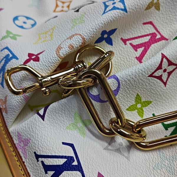 LV × TM JUDY Monogram Coated Canvas White