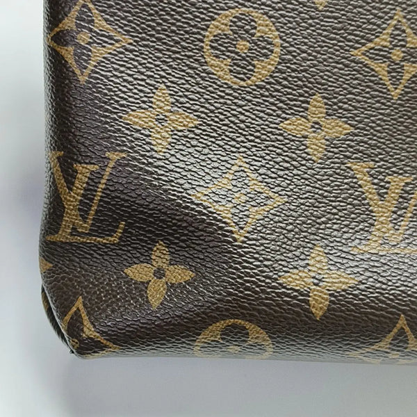 SAINT PLACIDE Monogram Coated Canvas Black