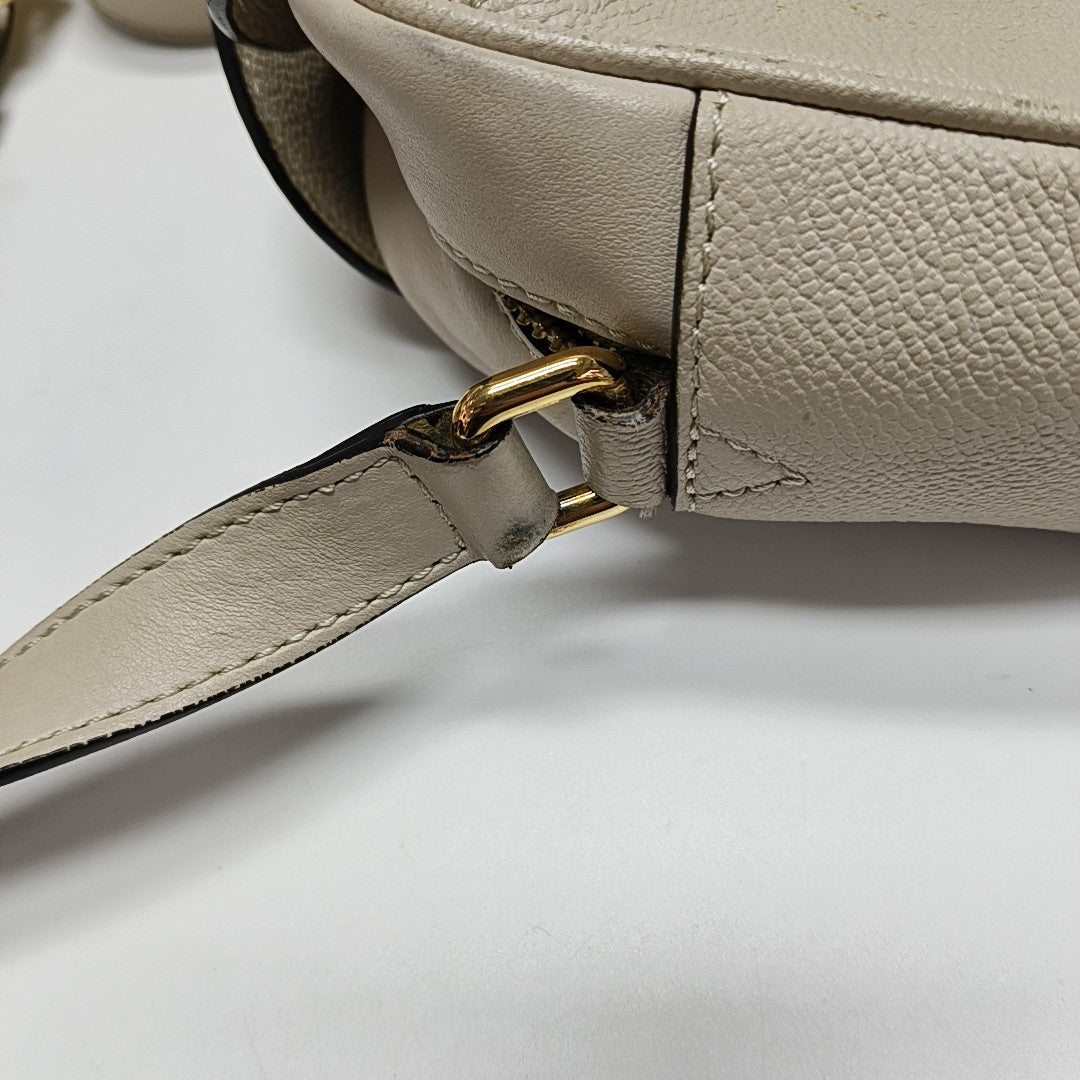 Buckle Calfskin Beige