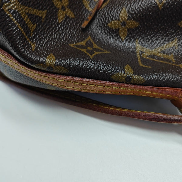 NÉONOÉ Nano Monogram Coated Canvas Brown