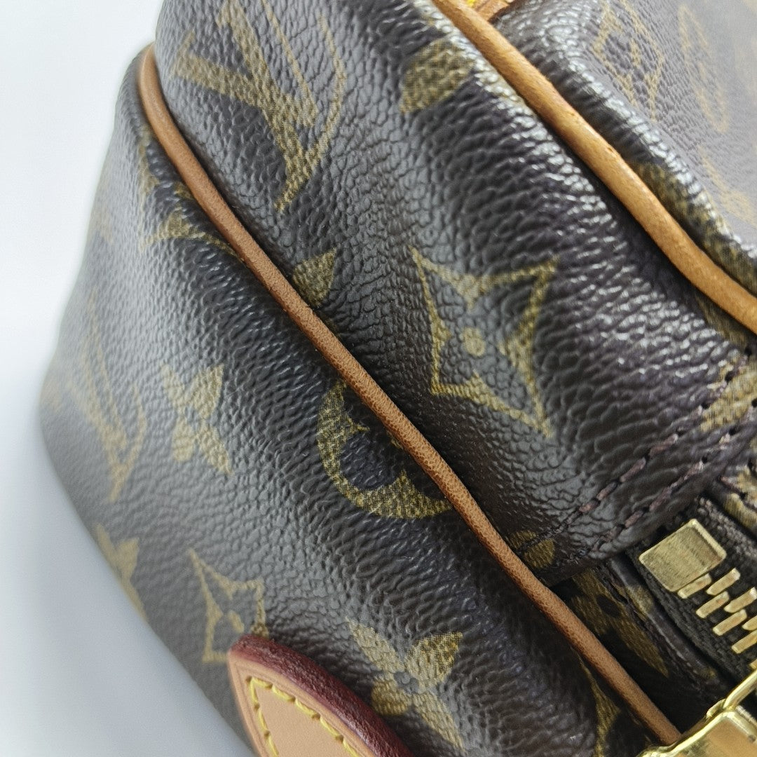 Nile Monogram Coated Canvas Brown