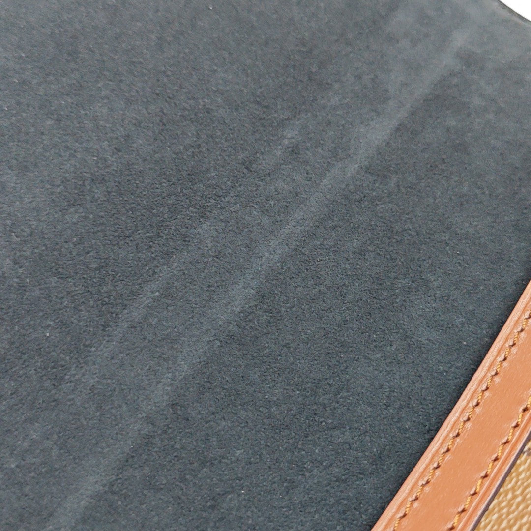 DAUPHINE MM Monogram Coated Canvas Brown