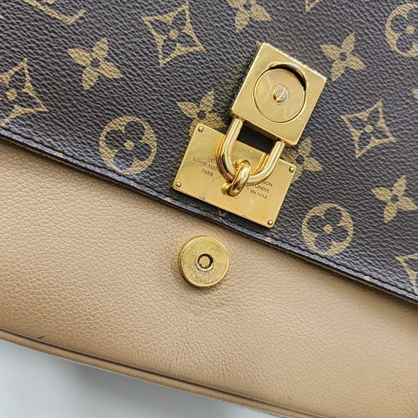 MARIGNAN Monogram Coated Canvas Brown