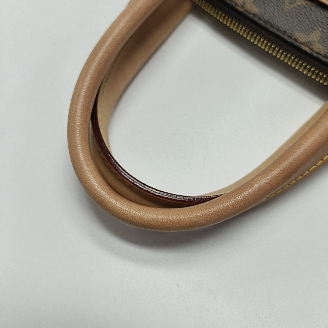 RIVOLI BB Monogram Coated Canvas Brown