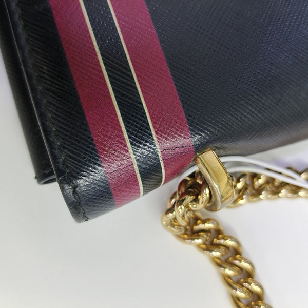 Calfskin Shoulder Bag Black