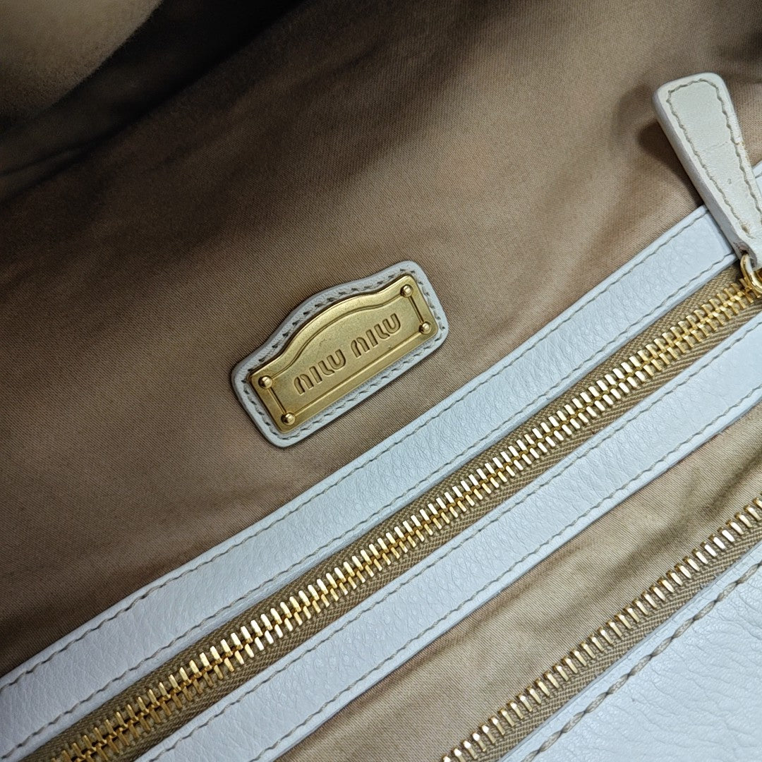 Madras Calfskin White