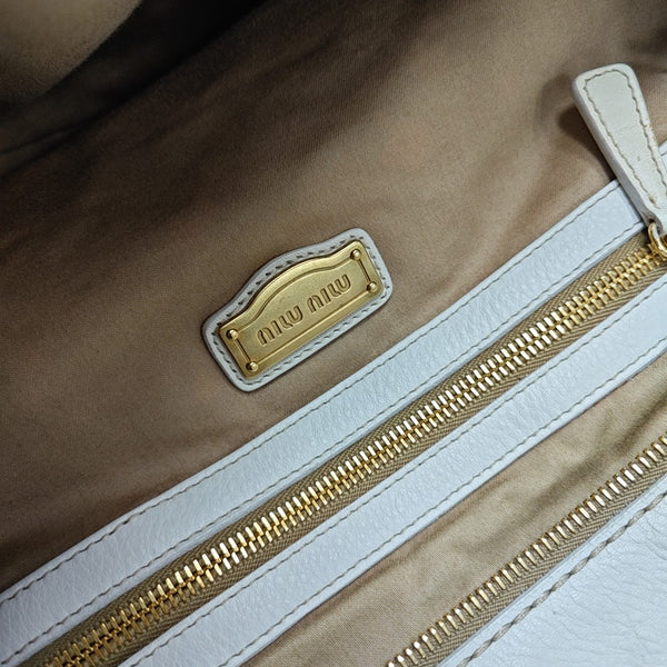 Madras Calfskin White