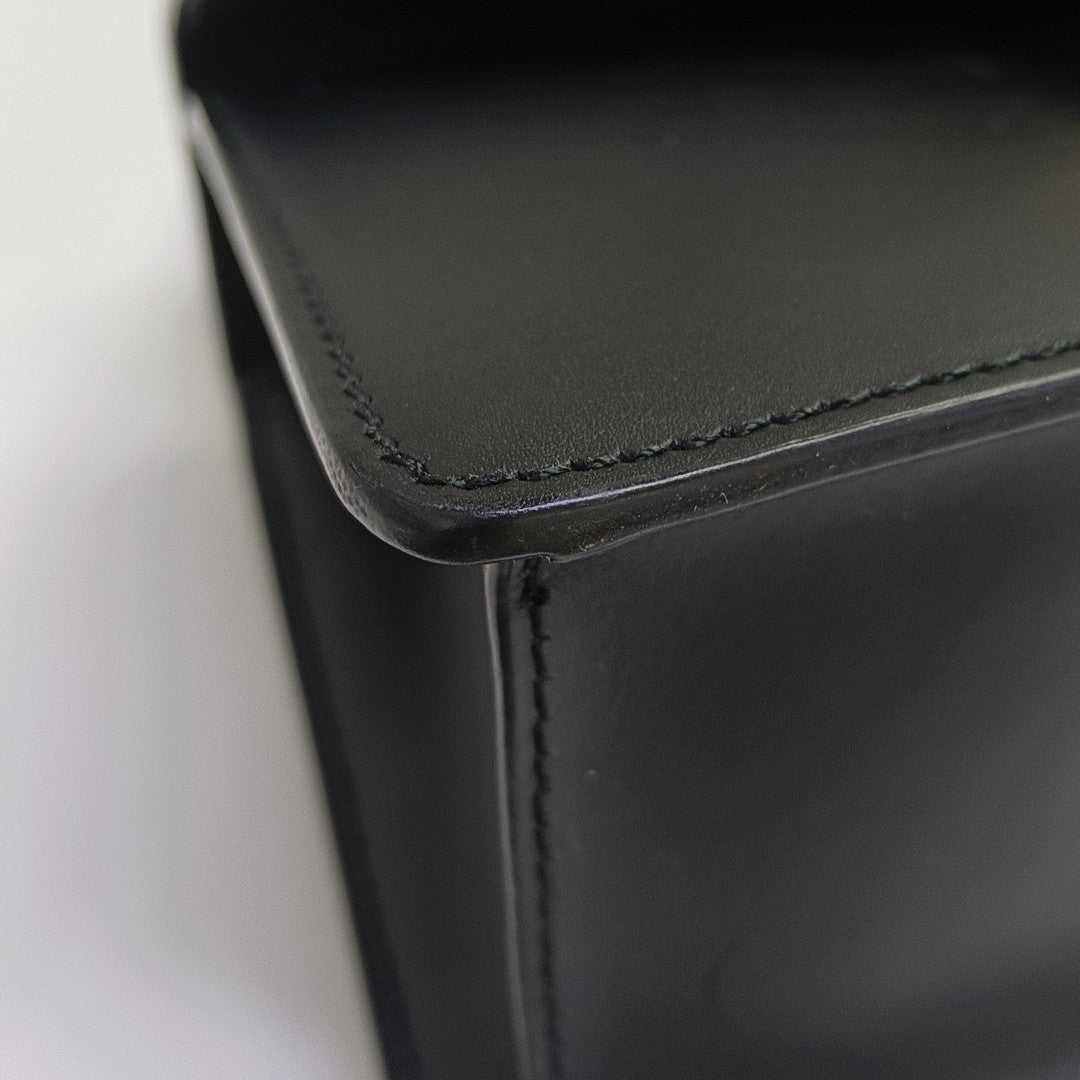 Sylvie Mini Calfskin Black