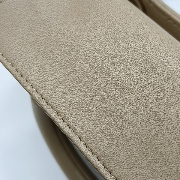 Lady D-Joy Small Cannage Lambskin Beige