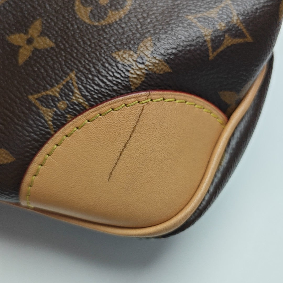 BOULOGNE Monogram Coated Canvas Brown