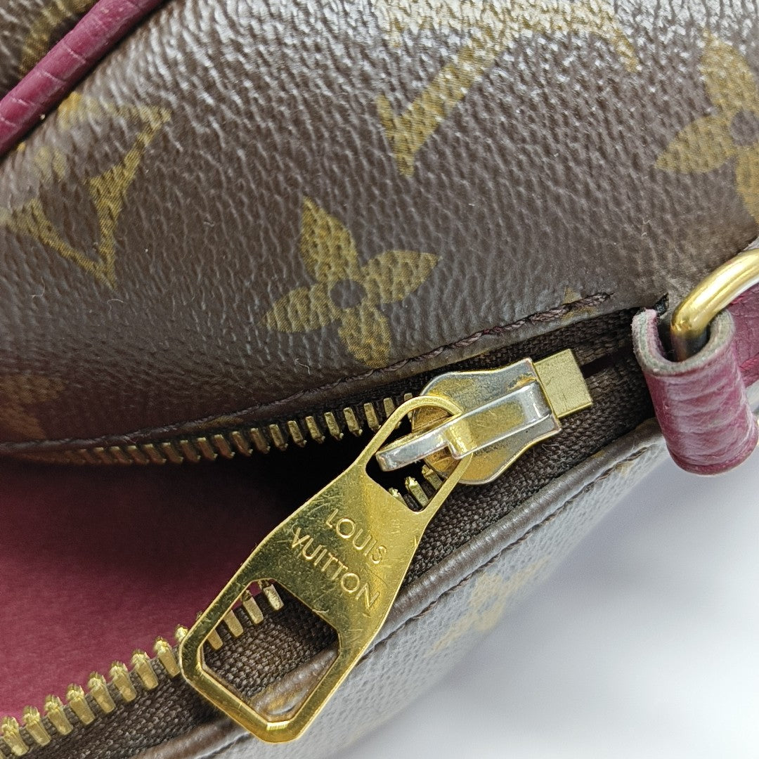 RETIRO NM Monogram Coated Canvas Brown