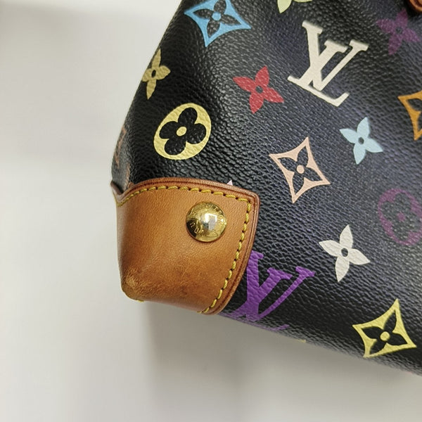 LV × TM AUDRA Monogram Coated Canvas Black