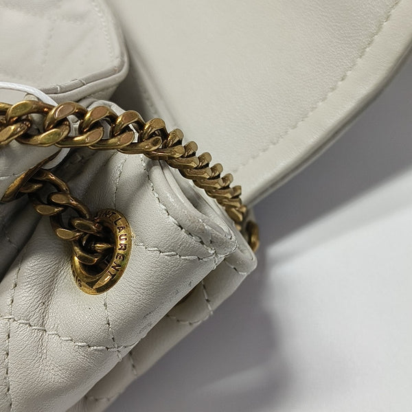 NOLITA Mini Quilted Lambskin White