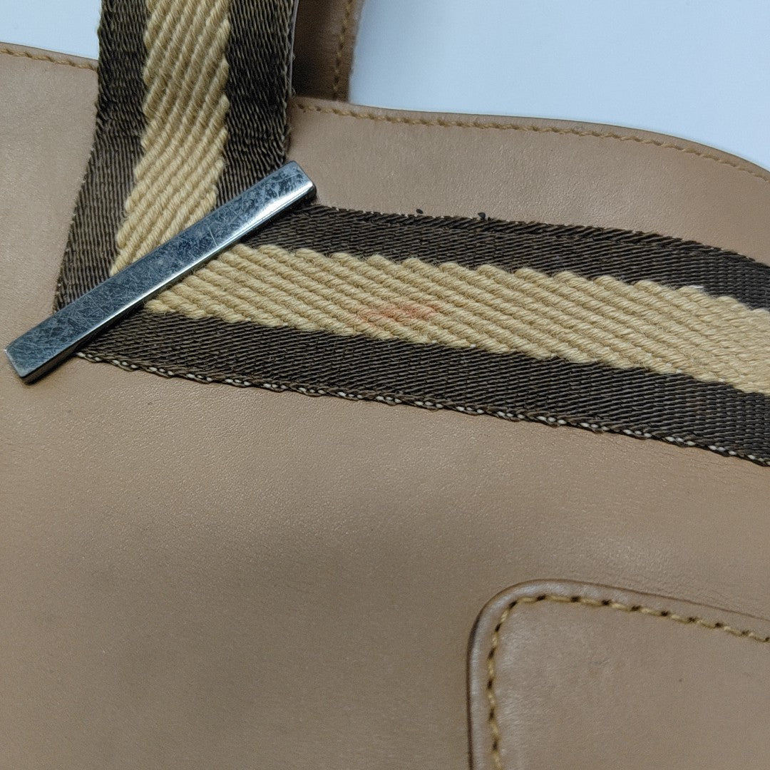 Calfskin Tote Bag Brown