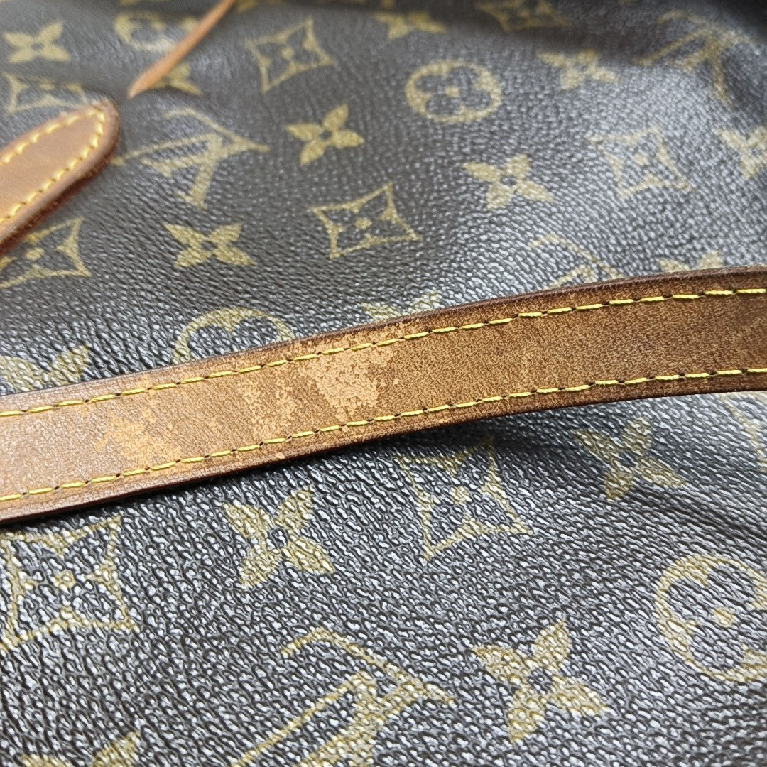TOTALLY MM Monogram Coated Canvas Brown