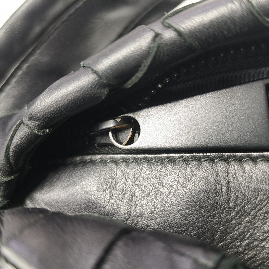 Calfskin Backpack Medium Black