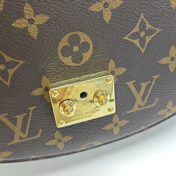 Monogram Coated Canvas Shoulder Bag Super Mini Brown