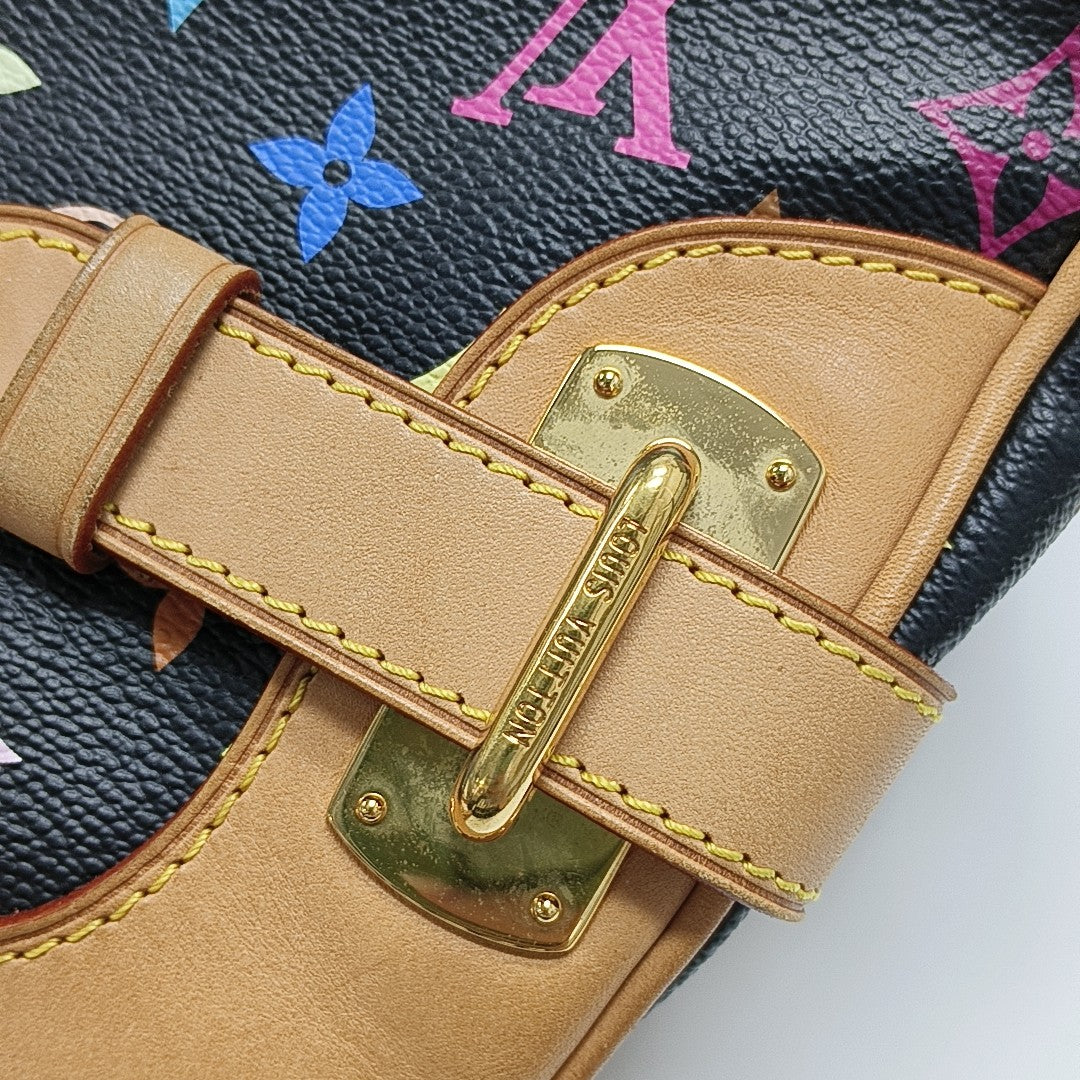 LV × TM CLAUDIA Monogram Coated Canvas Black