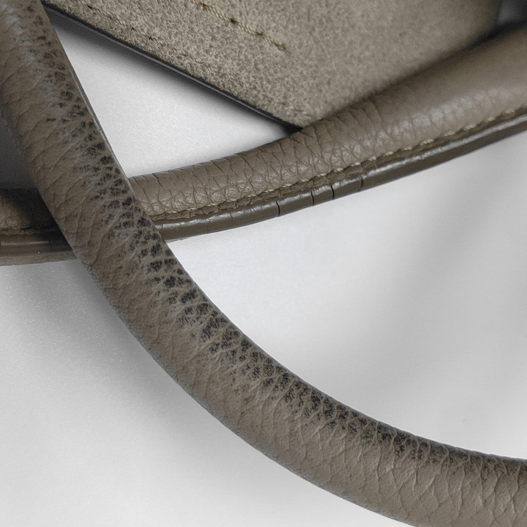 BIG BAG Small Calfskin Gray