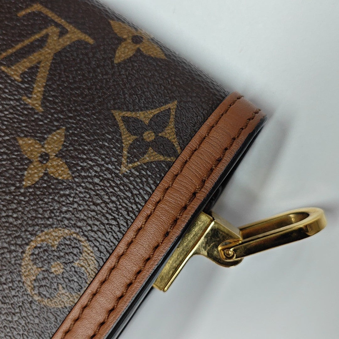 DAUPHINE Mini Monogram Coated Canvas Brown