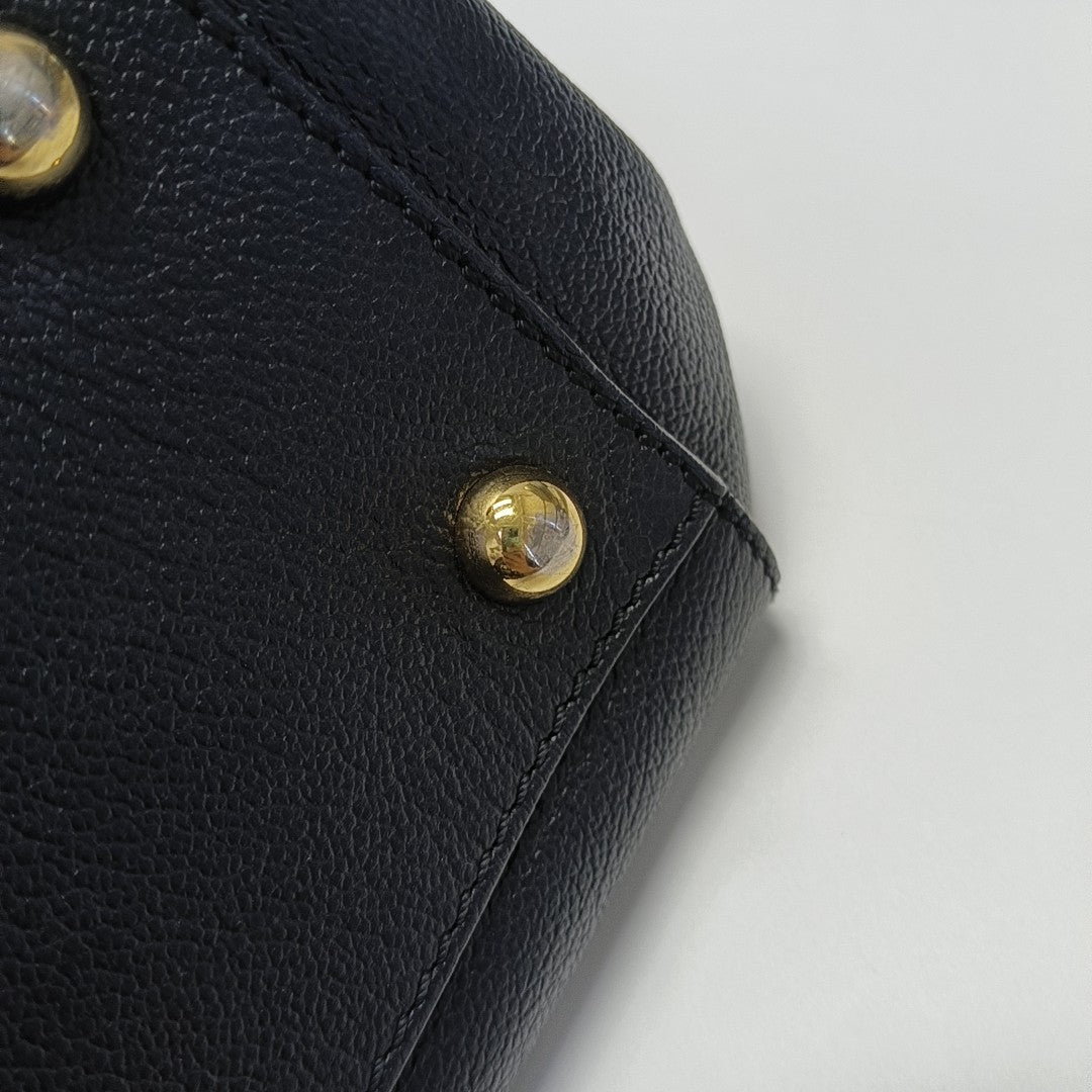 Buckle Small Calfskin Black