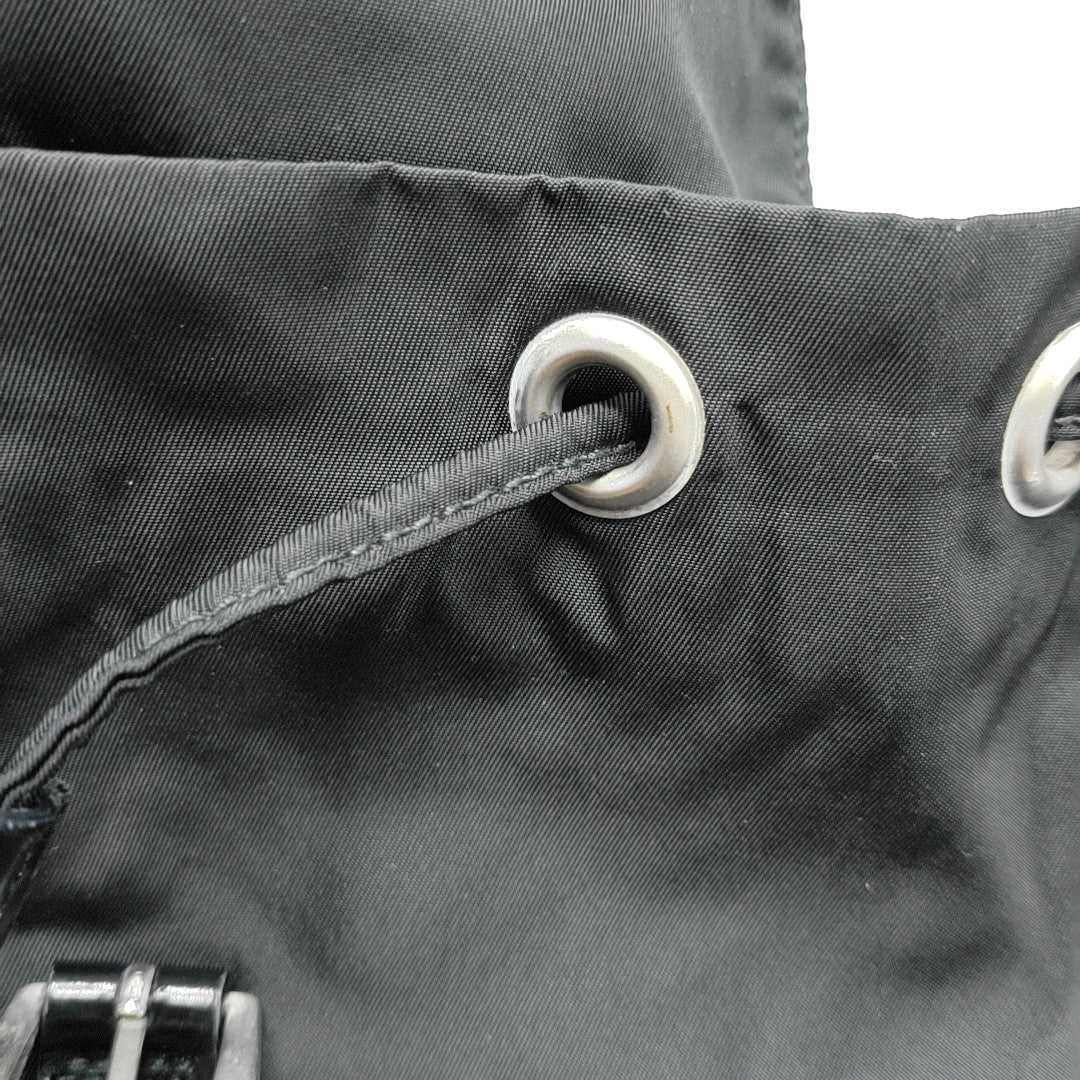 Mochila Re-Nylon de nailon negro