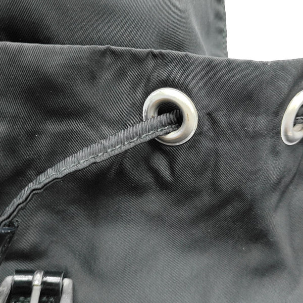 Mochila Re-Nylon de nailon negro