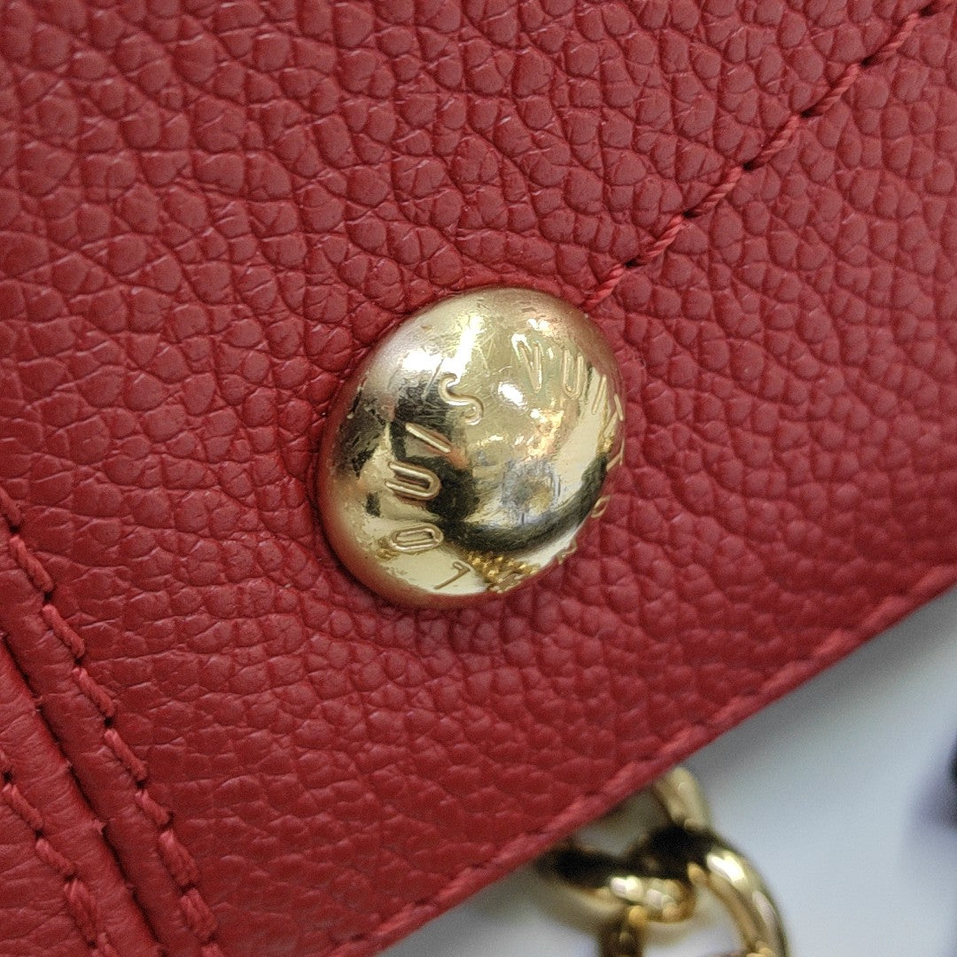 SURENE BB Monogram Coated Canvas Brown