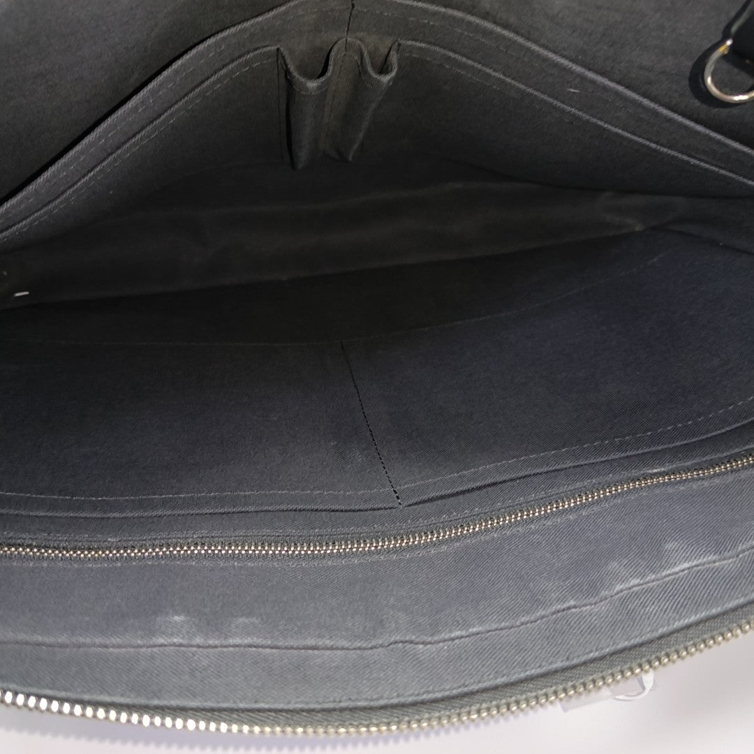 PORTE-DOCUMENTS Damier Graphite Coated Canvas Black