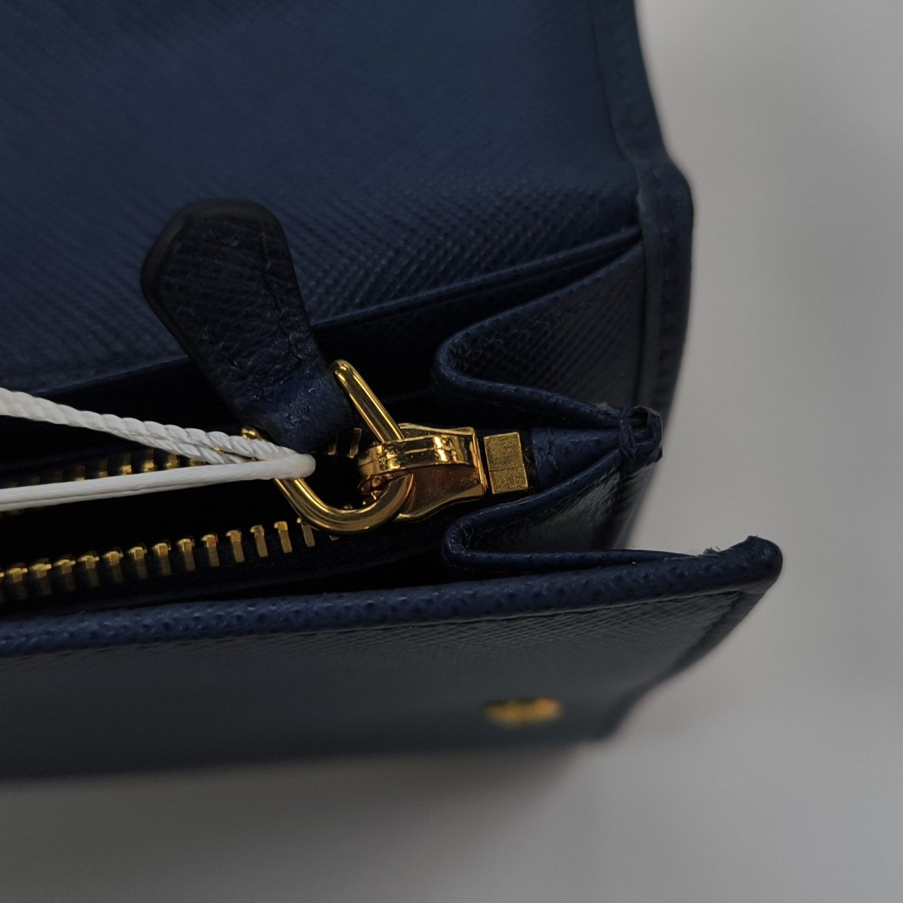 Calfskin Clutch Large Blue