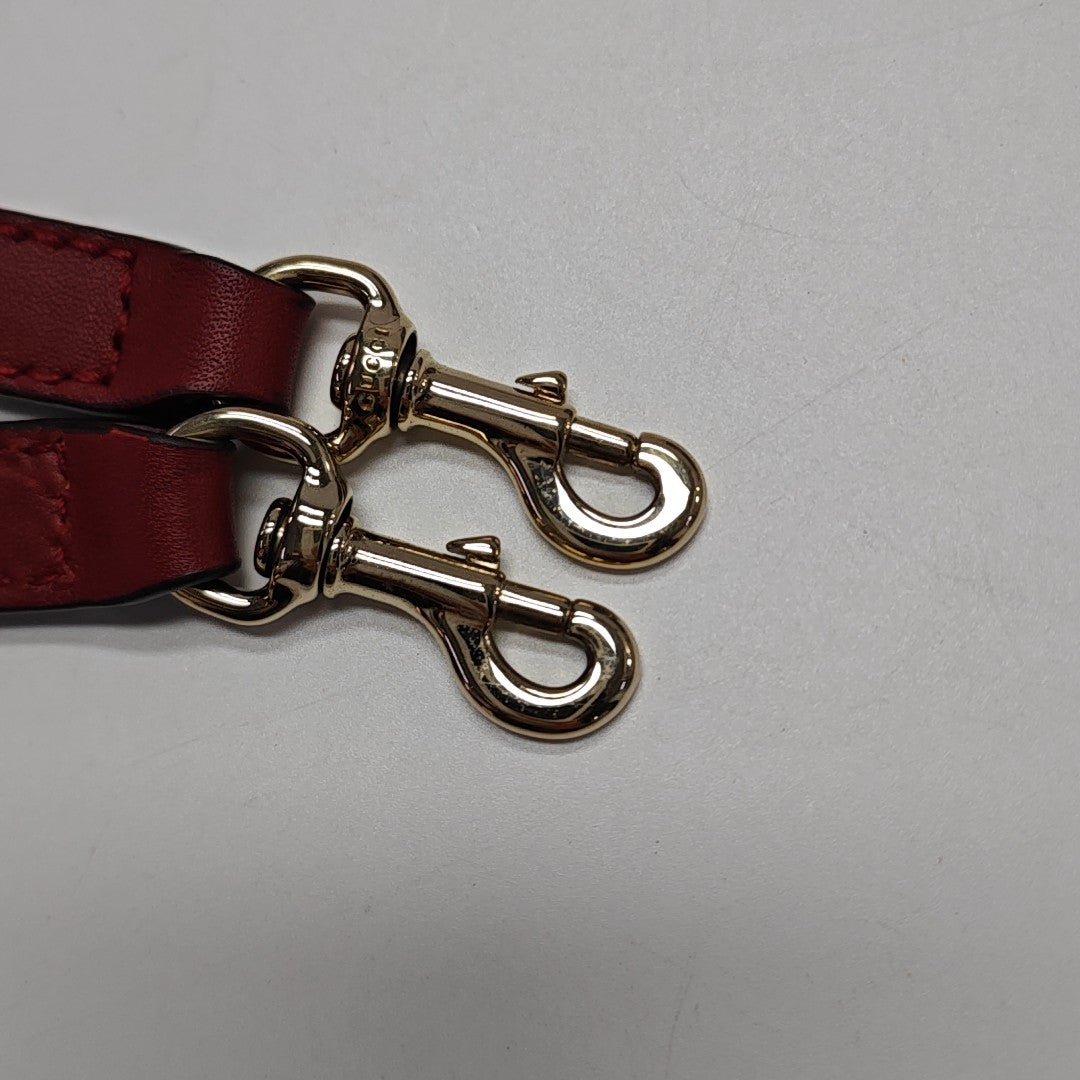 Microguccissima Monogram Calfskin Red