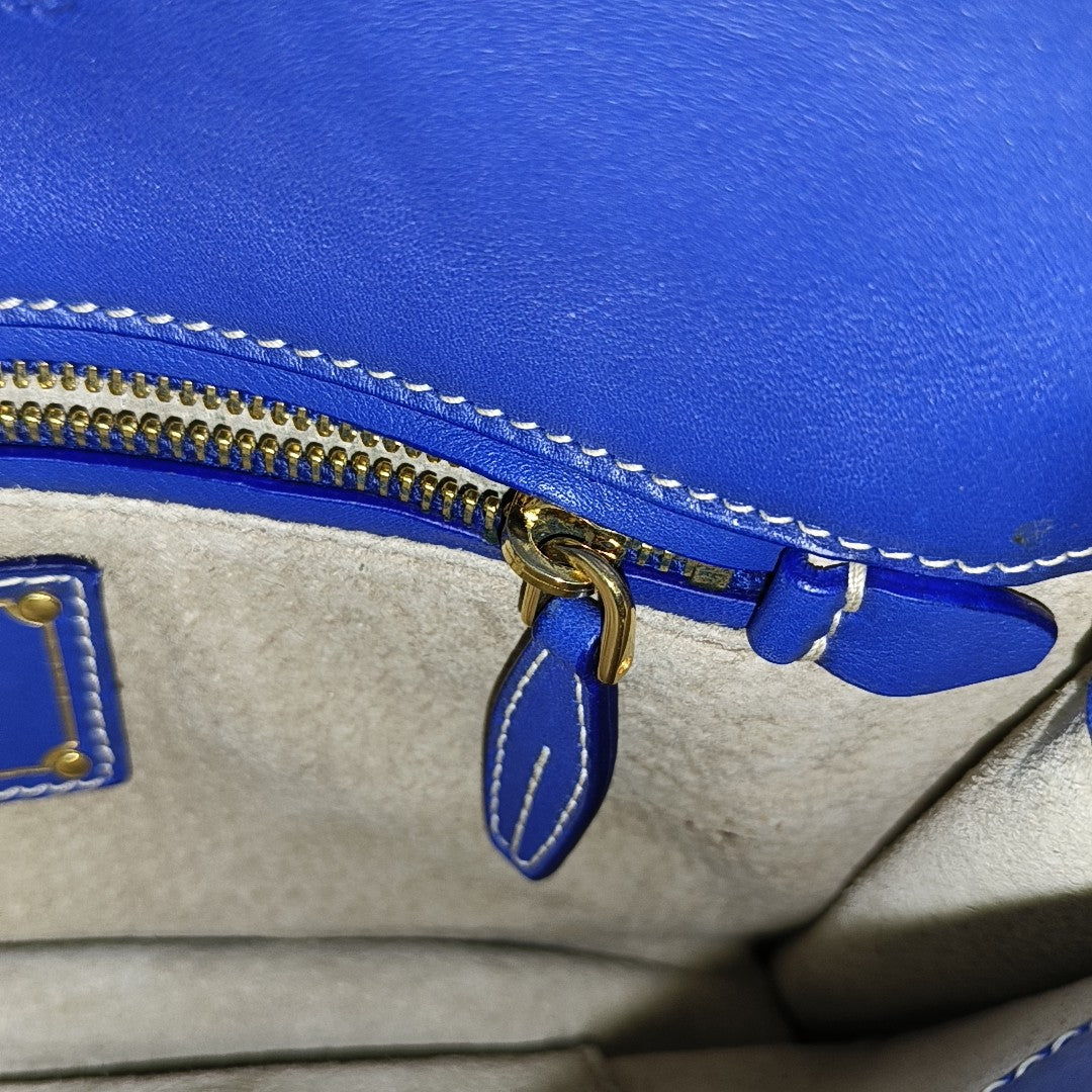 City Calfskin Blue