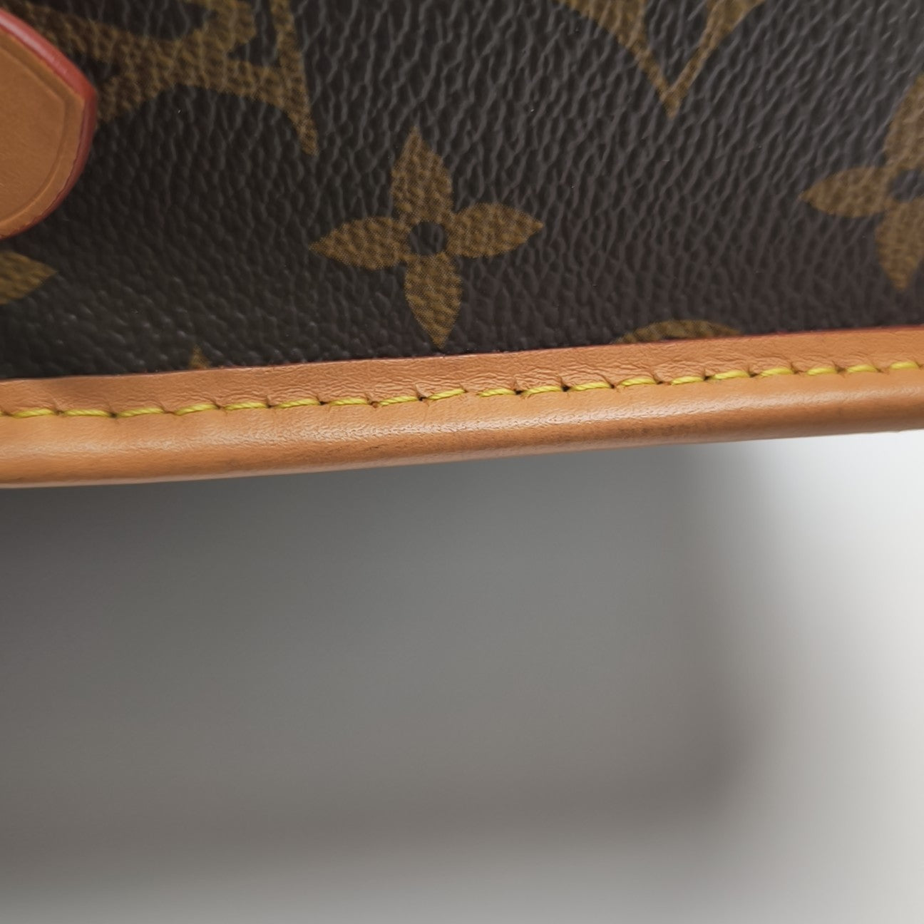 DIANE Monogram Coated Canvas Brown