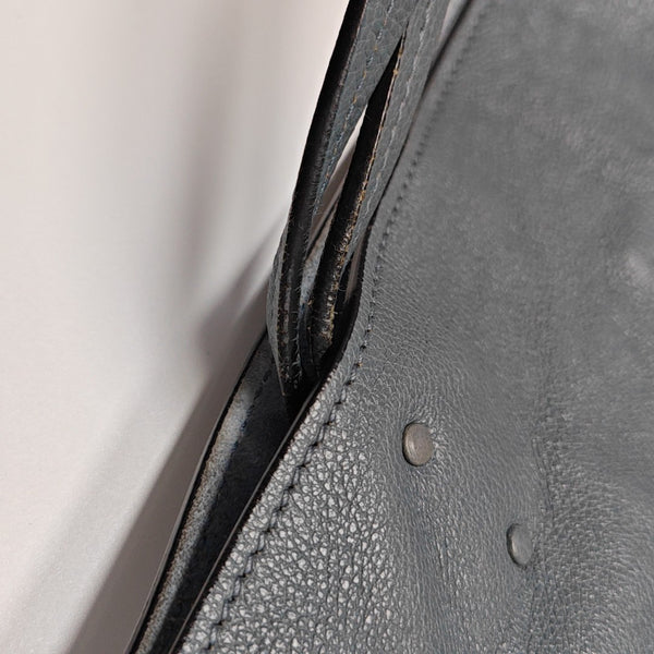 Etiquette Calfskin Blue