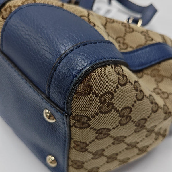 Monogram Canvas Tote Bag Medium Beige