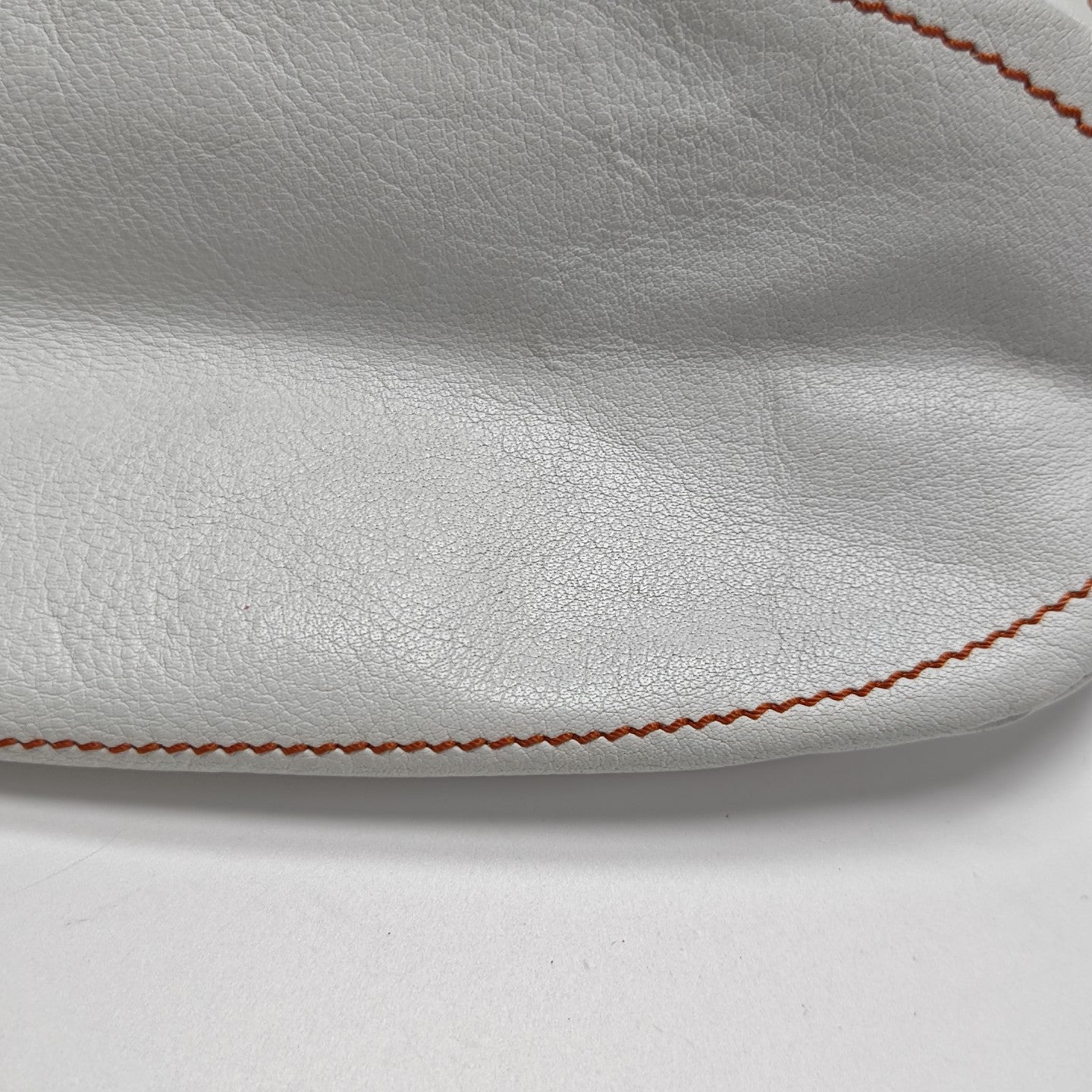 Calfskin Top Handle Bag White