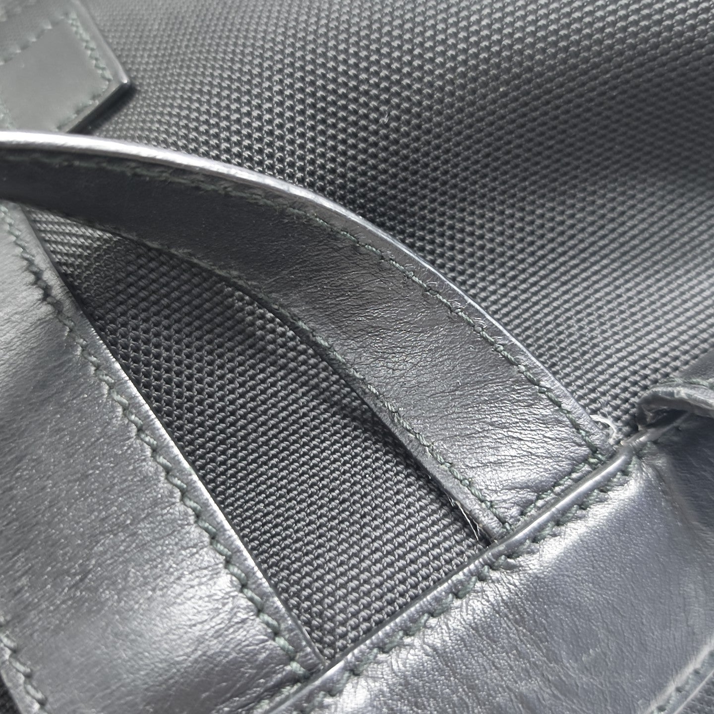 Fabric Backpack Black